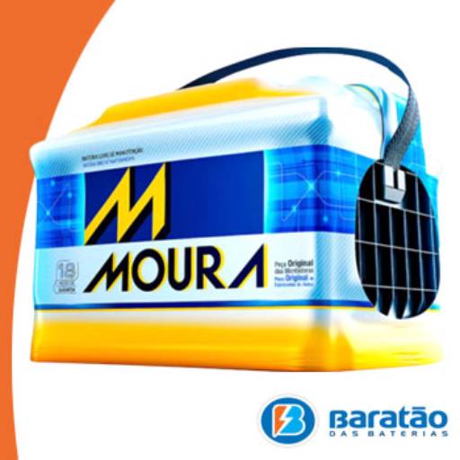 Comprar o produto de Bateria Moura em Acessórios para Veículos pela empresa Baratão das Baterias em Aracaju, SE por Solutudo
