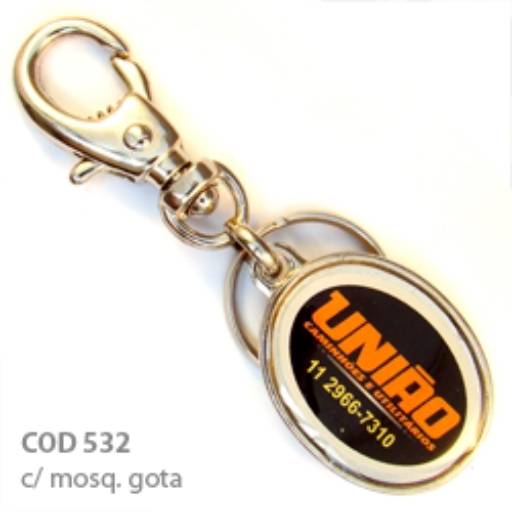 Chav. Medalha ou Pingente COD 534 - S. Cristovão em São José do Rio Preto, SP por Public Gráfica e Brindes