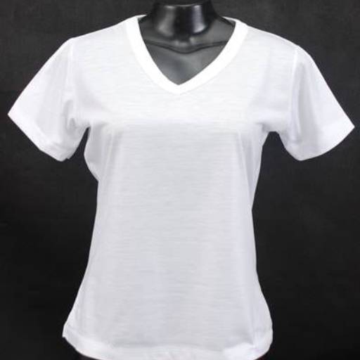 Camisetas brancas lisas M/C, Baby Look e M/L (a pronta entrega) por Stryl Uniformes