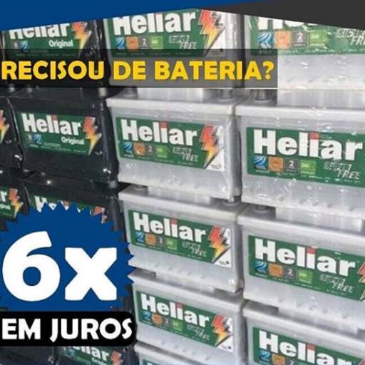 Comprar o produto de Baterias Heliar  em Acessórios para Veículos pela empresa Óleo Mania em Aracaju, SE por Solutudo