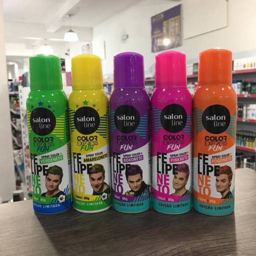 Spray de Cabelo do Felipe Neto