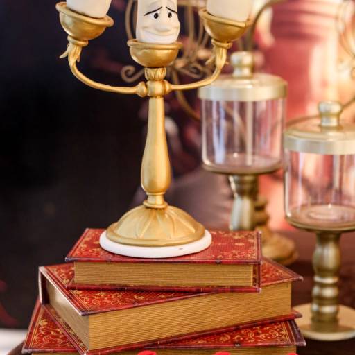 Aniversário Infantil Tema Bela & Fera por Bello Balloon - Buffet Infantil