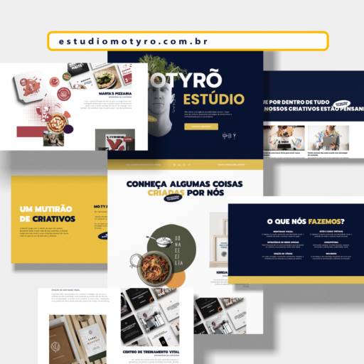 Comprar o produto de Criação de sites em Criação de Sites pela empresa Motyrõ - Estúdio Criativo em Avaré, SP por Solutudo