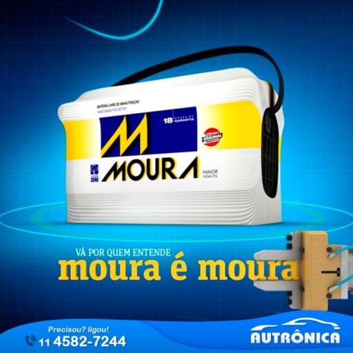 Comprar o produto de Baterias Moura em Veículos e Transportes pela empresa Autrônica Auto Elétrica em Jundiaí, SP por Solutudo