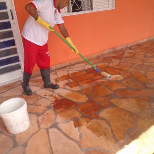 Impermeabilização de telhado e pedras  por Art’s Calhas e Calçadas