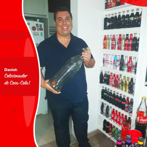 Daniel - Colecionador de Itens da Coca-Cola por Solutudo