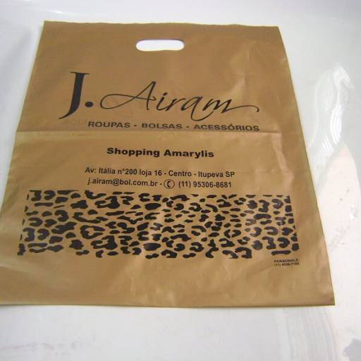 Sacola Plastica MOD.3 por Personale Sacolas Personalizadas