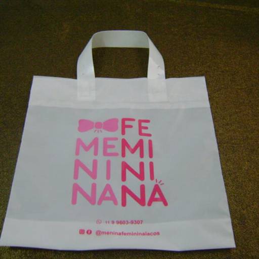 Sacola Plastica MOD.7 por Personale Sacolas Personalizadas