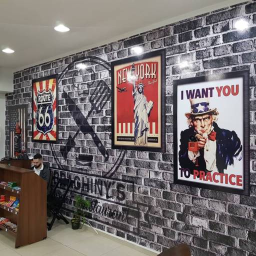 Adesivagem de parede por LS Printer