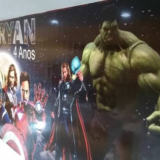 Adesivagem de parede por LS Printer