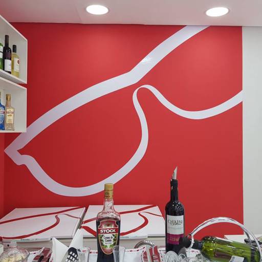 Adesivagem de parede por LS Printer