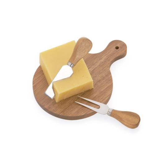 14320 Kit Queijo 3 Peças em São José do Rio Preto, SP por Public Gráfica e Brindes