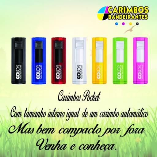 Carimbos Automáticos  por Carimbos Bandeirantes e Gráfica