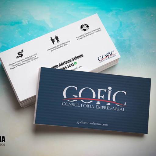 Cartão de Visita por Gráfica Imprima - Imprimindo ideias