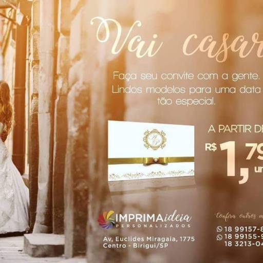 Convites de Casamento por Gráfica Imprima - Imprimindo ideias