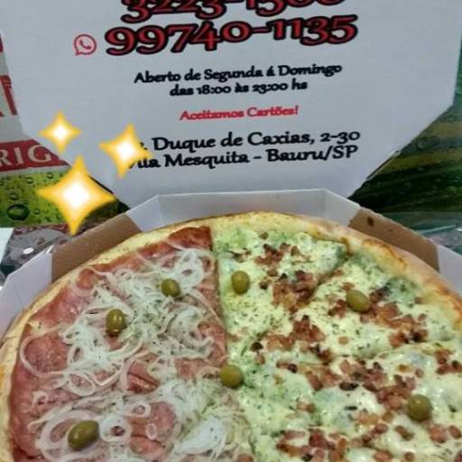 Comprar o produto de Calabresa / Brócolis em Pizzas pela empresa Naka's Pizzaria em Bauru, SP por Solutudo