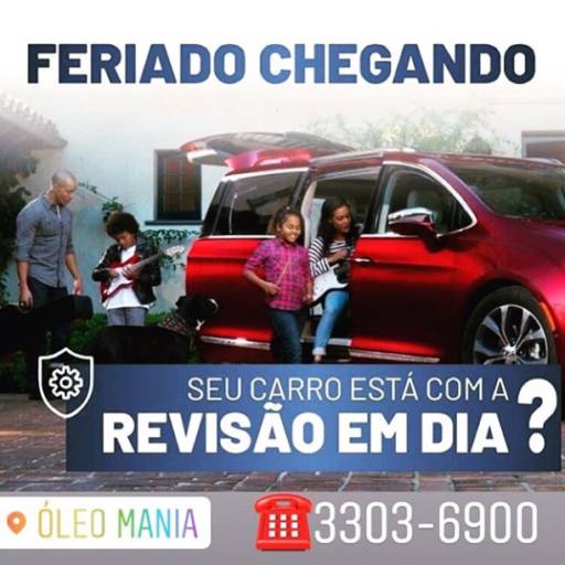 Comprar o produto de Revisão no carro para o feriado  em Veículos e Transportes pela empresa Óleo Mania em Aracaju, SE por Solutudo