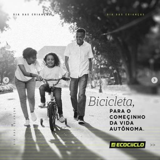 Bike no dia das crianças  por Ecociiclo Bike Shop - Bairro Grageru