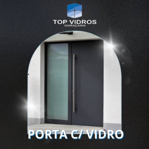 Comprar o produto de Porta Social com Vidro em Casa, Móveis e Decoração pela empresa Top Vidros em Itapetininga, SP por Solutudo