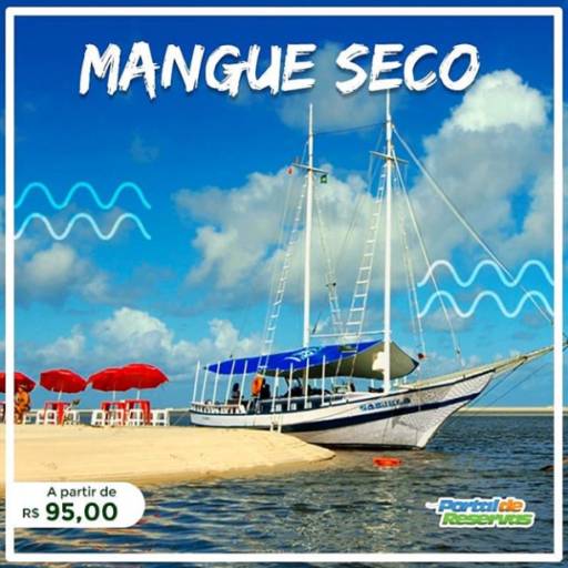 Comprar o produto de Passeio a Mangue Seco em Viagens e Turismo pela empresa Portal de Reservas em Aracaju, SE por Solutudo