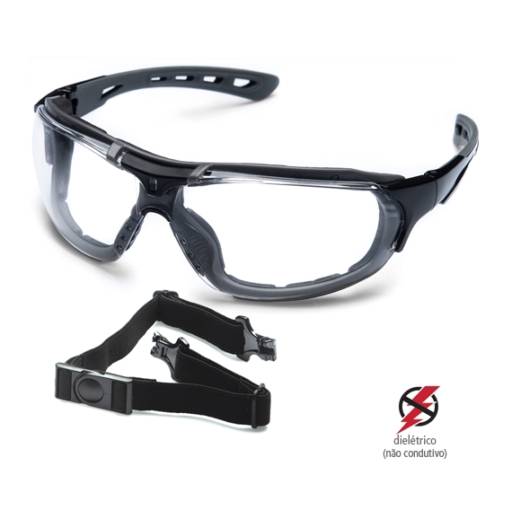 Óculos Steelflex Modelo:Roma dielétrico incolor CA40903 em Jundiaí, SP por Dom Quixote Equipamentos de Proteção Individual
