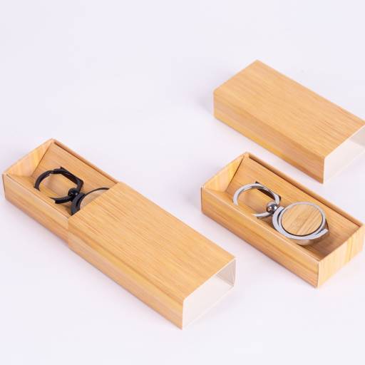 14666 Chaveiro Metal Bambu em São José do Rio Preto, SP por Public Gráfica e Brindes