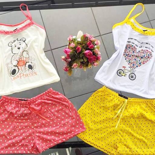 Comprar o produto de Pijamas em Calçados, Roupas e Bolsas pela empresa Q‘linda Lingerie em Bauru, SP por Solutudo