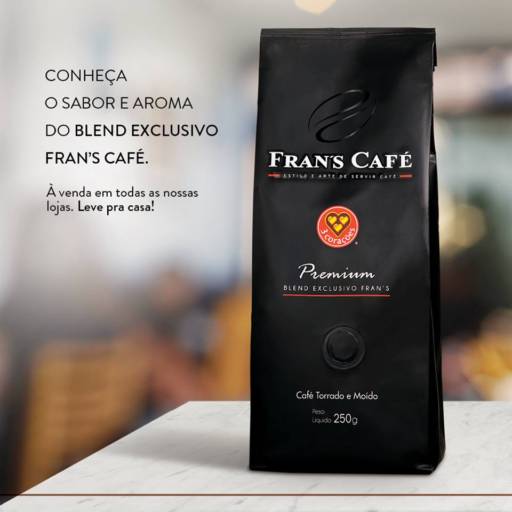 Comprar o produto de Café Torrado e Moído em Alimentos e Bebidas pela empresa Fran's Café (Getúlio Vargas) em Bauru, SP por Solutudo