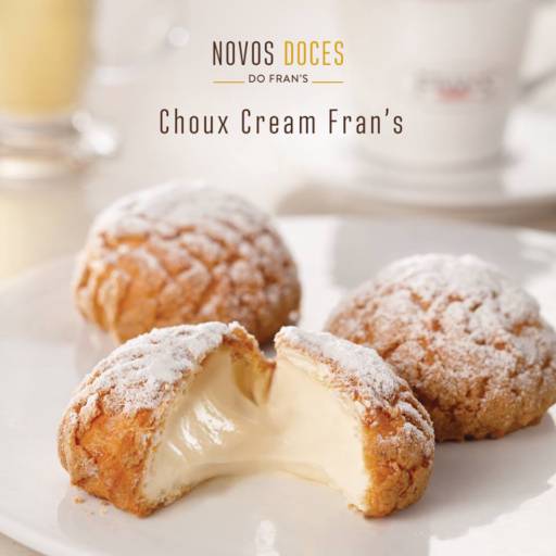 Comprar o produto de Choux Cream em Alimentos e Bebidas pela empresa Fran's Café (Getúlio Vargas) em Bauru, SP por Solutudo