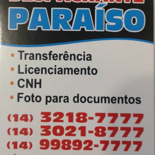 Comprar o produto de Documentação do veículo em Outros Serviços pela empresa Despachante Paraíso em Bauru, SP por Solutudo