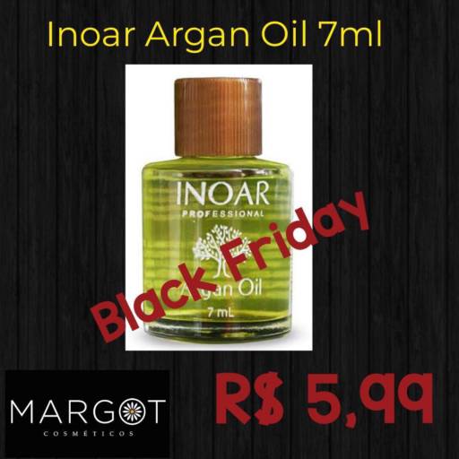 Inoar Argan Oil 7ml por Margot Cosméticos (Redentor)