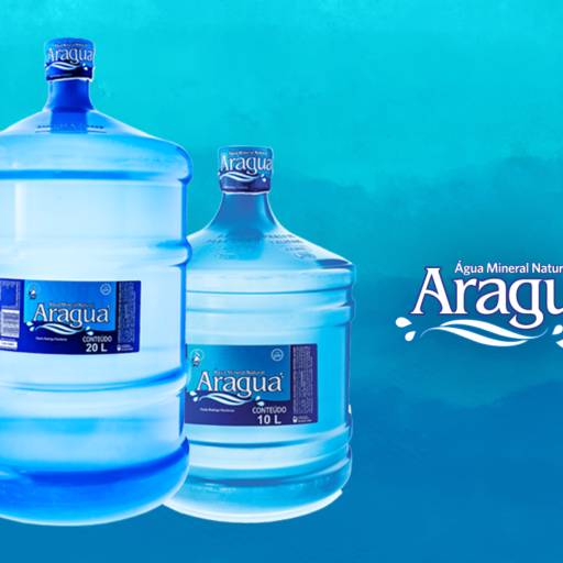 Comprar o produto de Galão Água Araguá 10 e 20 litros em Águas Minerais pela empresa Água Araguá em Araçatuba, SP por Solutudo