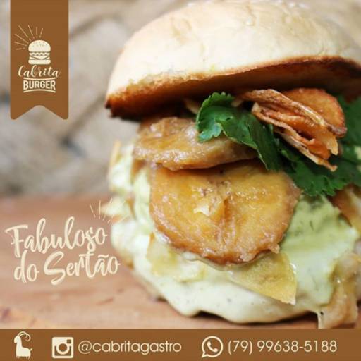 Comprar o produto de Fabuloso do Sertão Burguer em Alimentos e Bebidas pela empresa Cabrita Gastronomia em Aracaju, SE por Solutudo