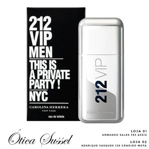 Perfume 212 Vip Men  por Ótica Sussel