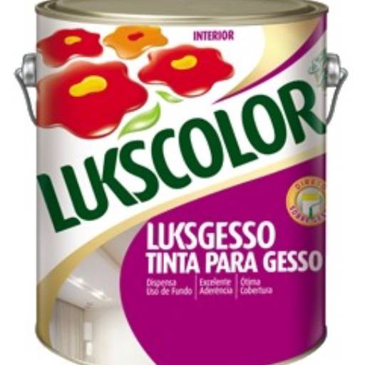 Comprar o produto de Luksgesso Tinta para Gesso em Tintas e Impermeabilizantes pela empresa Viva Tintas em Bauru, SP por Solutudo