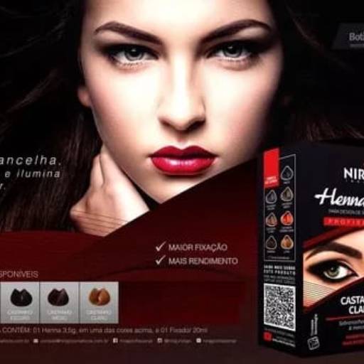 Kit Henna para Sobrancelha Niraj 