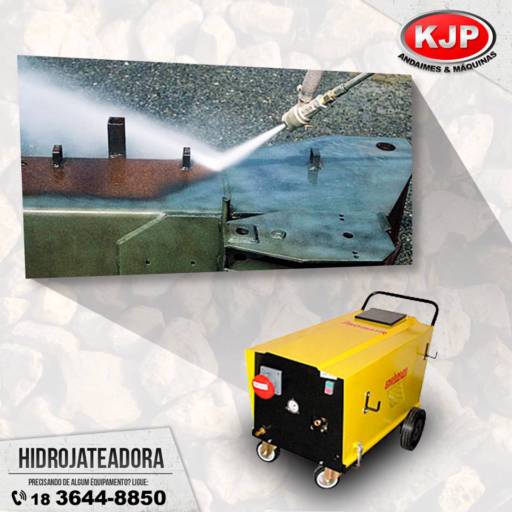 Comprar o produto de Hidrojateadora de alta pressão em Equipamentos pela empresa KJP Andaimes & Máquinas em Birigui, SP por Solutudo
