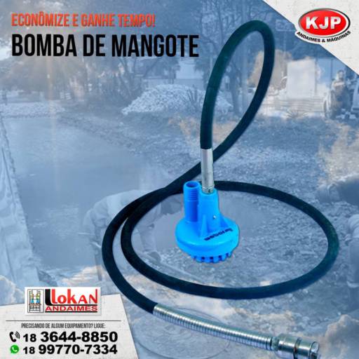 Comprar o produto de Bomba de Mangote em Máquinas pela empresa KJP Andaimes & Máquinas em Birigui, SP por Solutudo