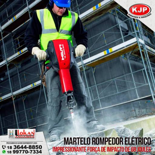 Comprar o produto de Martelo Rompedor Elétrico TE 3000 Hilti em Máquinas pela empresa KJP Andaimes & Máquinas em Birigui, SP por Solutudo