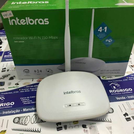 Comprar o produto de Roteador Wi-Fi N 150 Mbps em A Classificar pela empresa Rodrigo Segurança Eletrônica em Birigui, SP por Solutudo