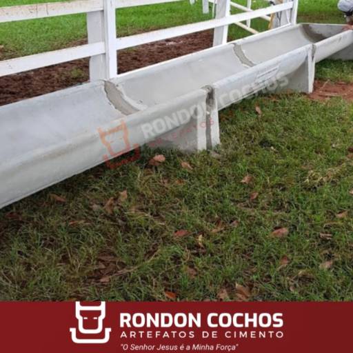 Comprar o produto de Cocho P Confinamento e semi Modelo U em Animais pela empresa Rondon Cochos Araçatuba em Araçatuba, SP por Solutudo