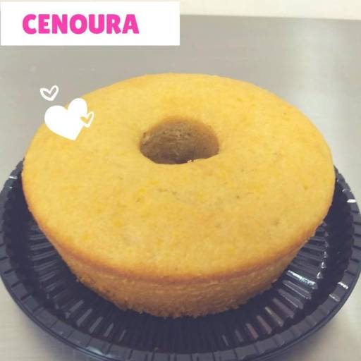Bolo de Cenoura  por Bolos das Meninas