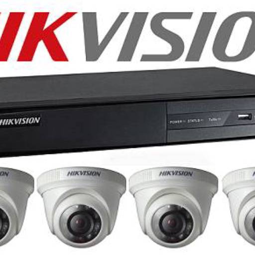 KIT 4 CÂMERAS - CFTV - VISUALIZAÇÃO POR CELULAR por Lagotron Segurança Eletrônica 