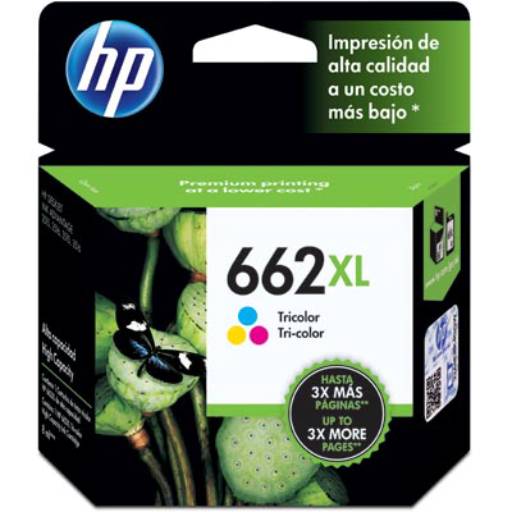 Cartucho Original HP 662XL - Color 