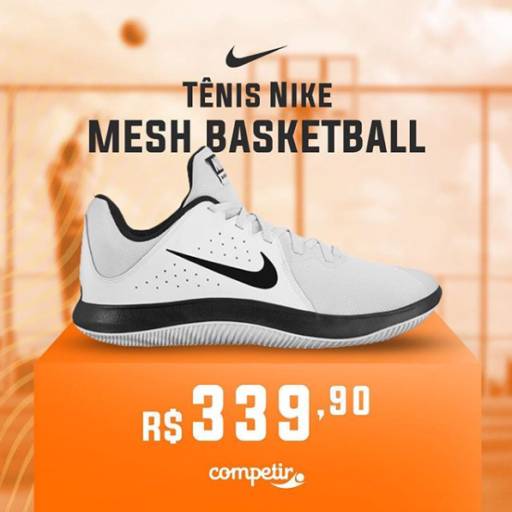 Comprar o produto de Tênis Nike Mesh Basketball em Calçados, Roupas e Bolsas pela empresa Competir Sport Shop em Aracaju, SE por Solutudo