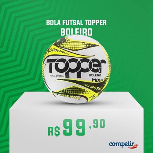 Comprar o produto de  Bolas TOPPER boleiro em Calçados, Roupas e Bolsas pela empresa Competir Sport Shop em Aracaju, SE por Solutudo