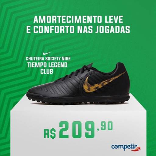 Comprar o produto de Chuteira Nike TiempoX Legend VII Club  em Calçados, Roupas e Bolsas pela empresa Competir Sport Shop em Aracaju, SE por Solutudo