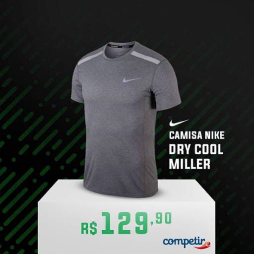 Comprar o produto de Nike Dry Cool Miller  em Calçados, Roupas e Bolsas pela empresa Competir Sport Shop em Aracaju, SE por Solutudo