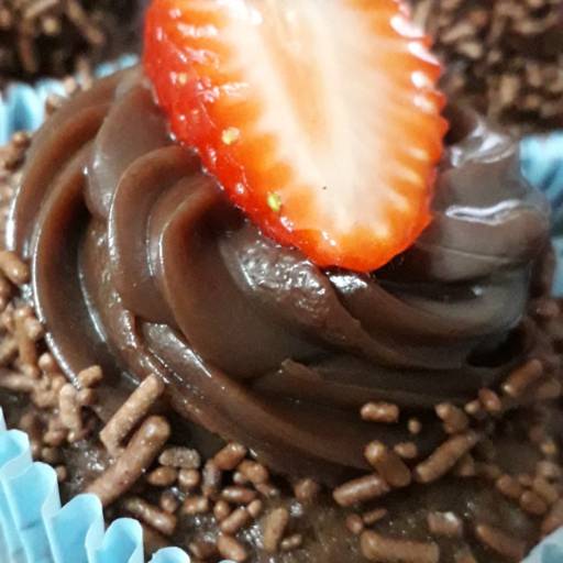 Cupcake de Brigadeiro 
