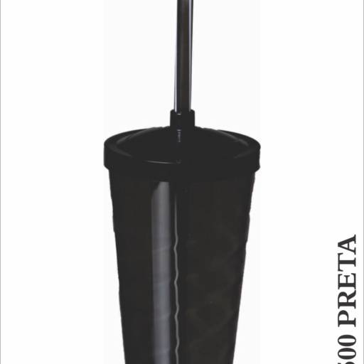 Copo Twister com tampa e canudo em São José do Rio Preto, SP por Public Gráfica e Brindes